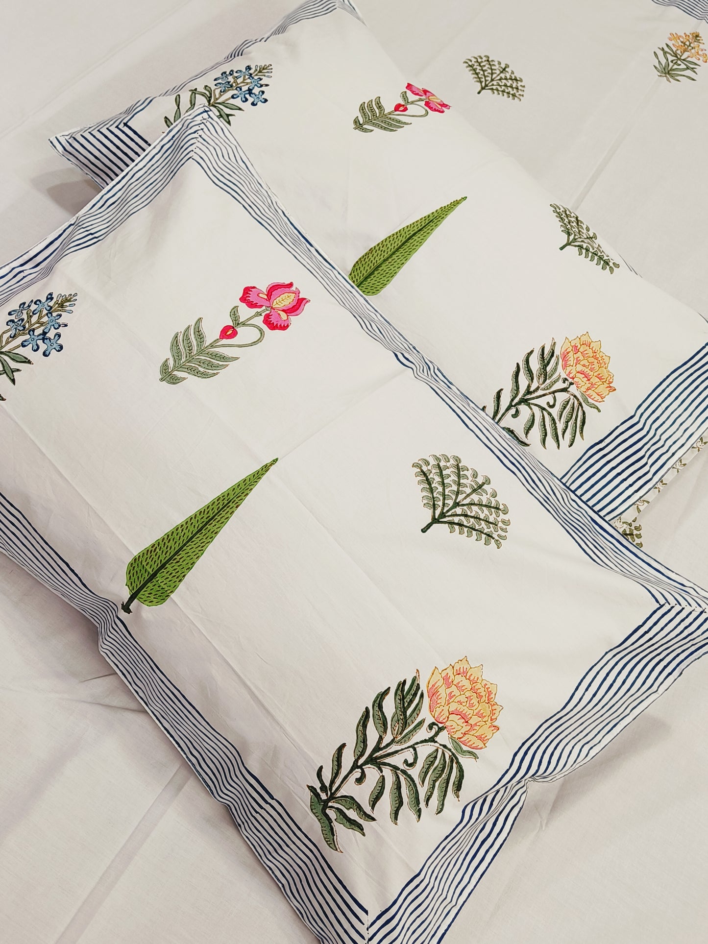 Handblock Printed Premium Bedsheets
