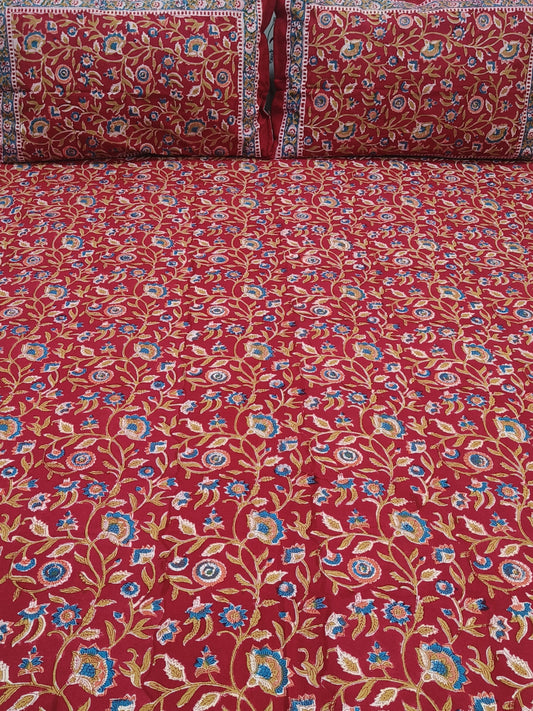 Handblock Printed Premium Bedsheets