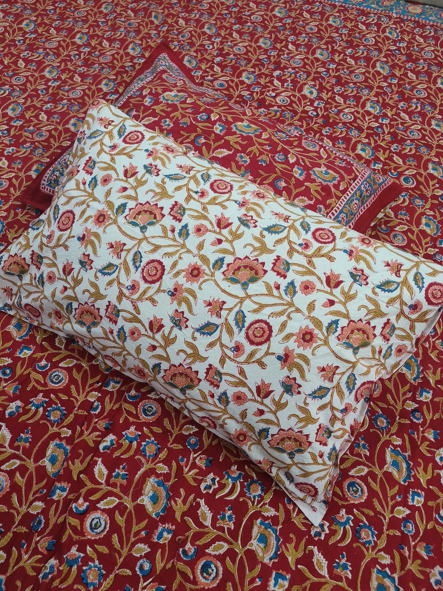 Handblock Printed Premium Bedsheets