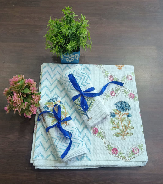 Handblock Printed Towels
