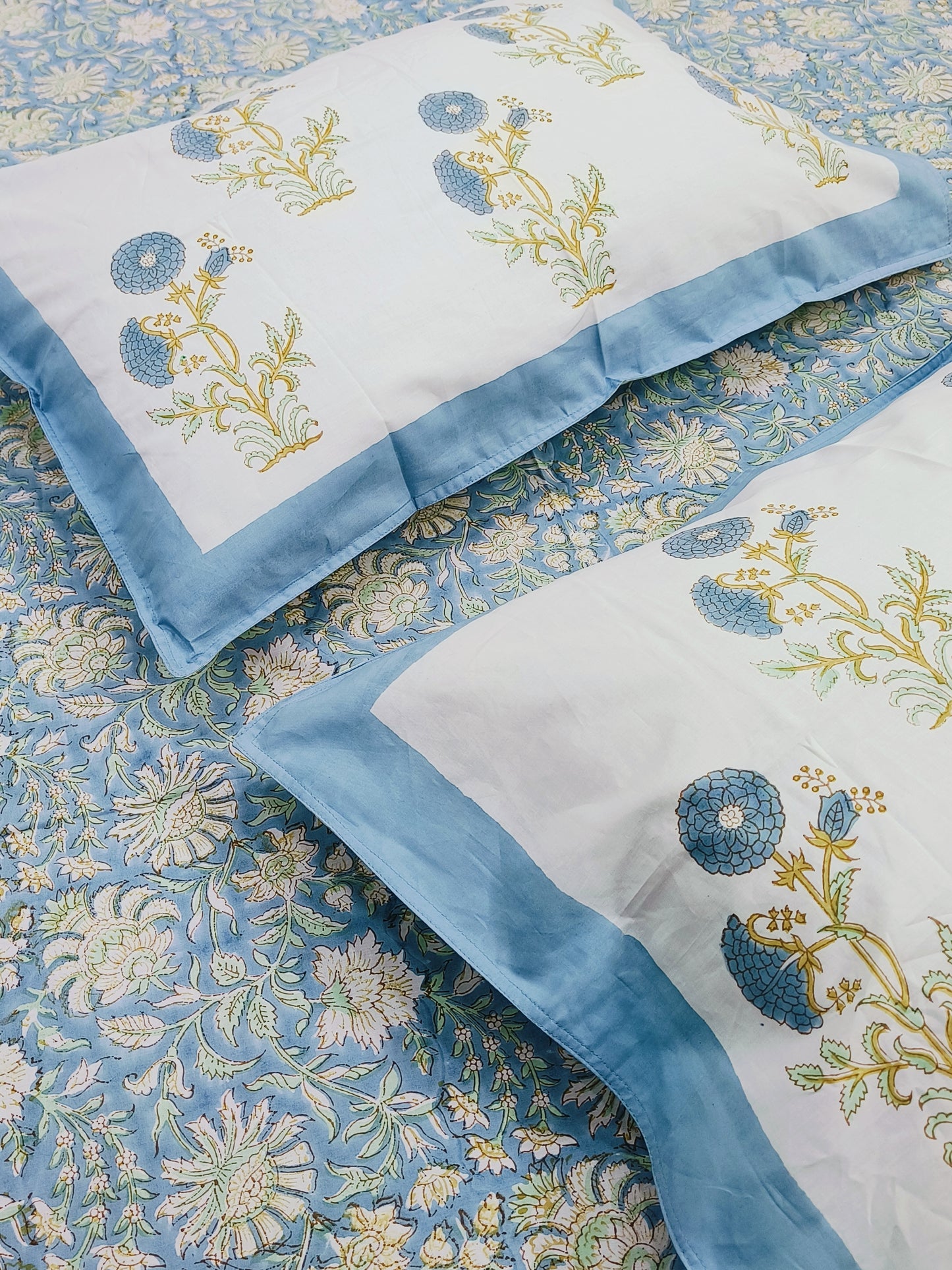 FRESH ARRIVAL Handblock Printed Premium Bedsheets(Dispatch Time 24 Hours)