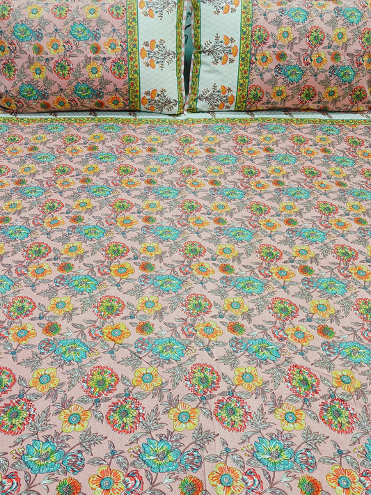 FRESH ARRIVAL! Floral Sadabahaar Bedsheets(Dispatch Time 24 Hours)