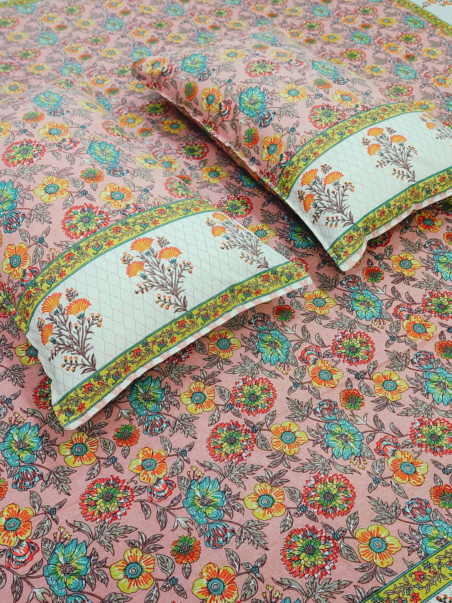 FRESH ARRIVAL! Floral Sadabahaar Bedsheets(Dispatch Time 24 Hours)