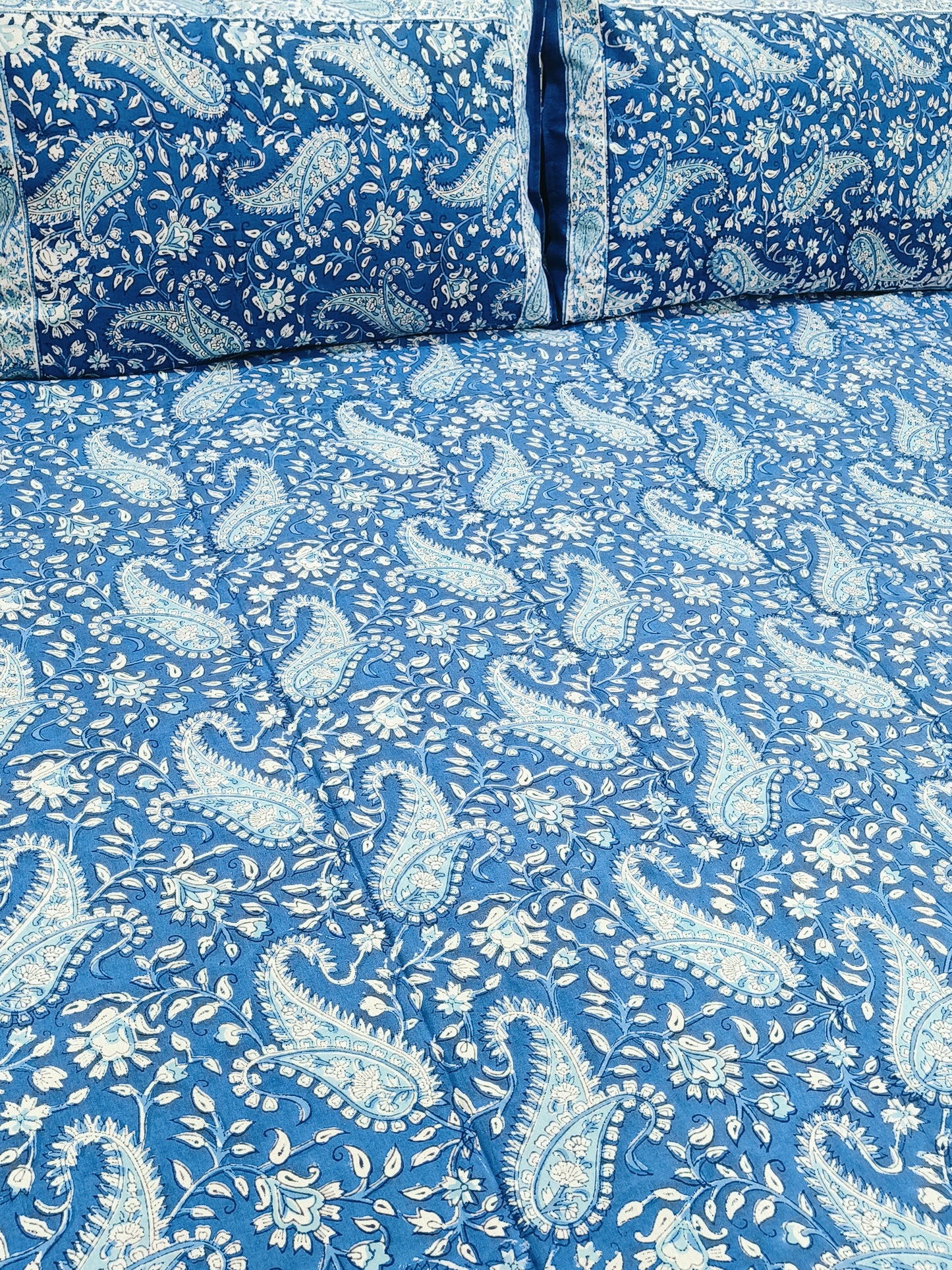 Handblock Printed Premium Bedsheets (Dispatch Time 24 Hours)