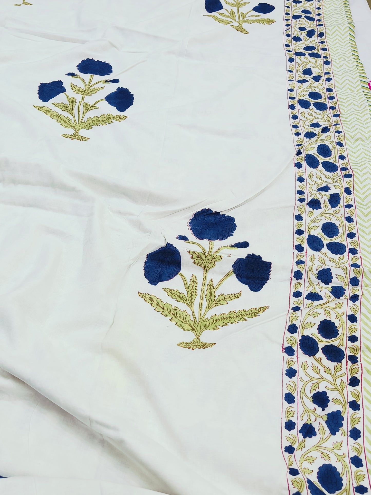 FRESH ARRIVAL Handblock Printed Premium Colorful Single Dohars