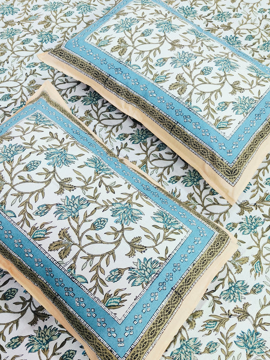 FRESH ARRIVALS Gulbahaar King Size Bedsheets