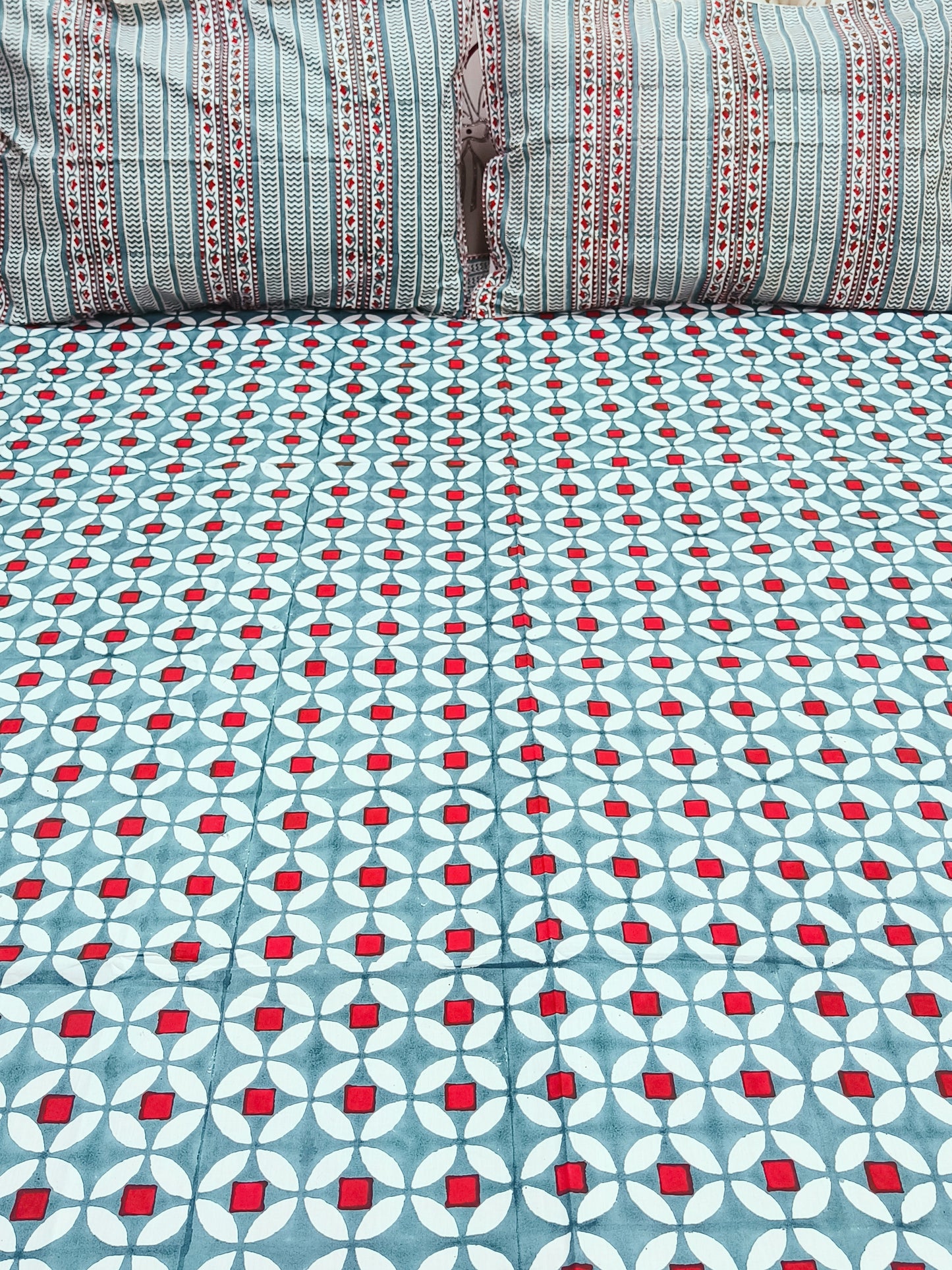 FRESH ARRIVAL Handblock Printed Premium Bedsheets (Dispatch Time 24 Hours)