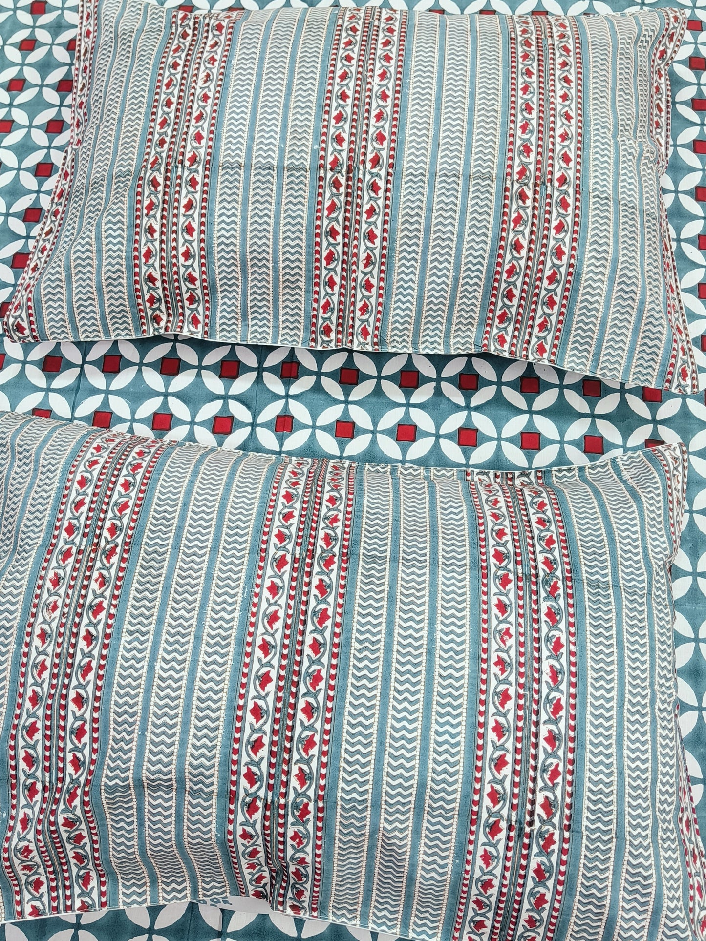 FRESH ARRIVAL Handblock Printed Premium Bedsheets (Dispatch Time 24 Hours)