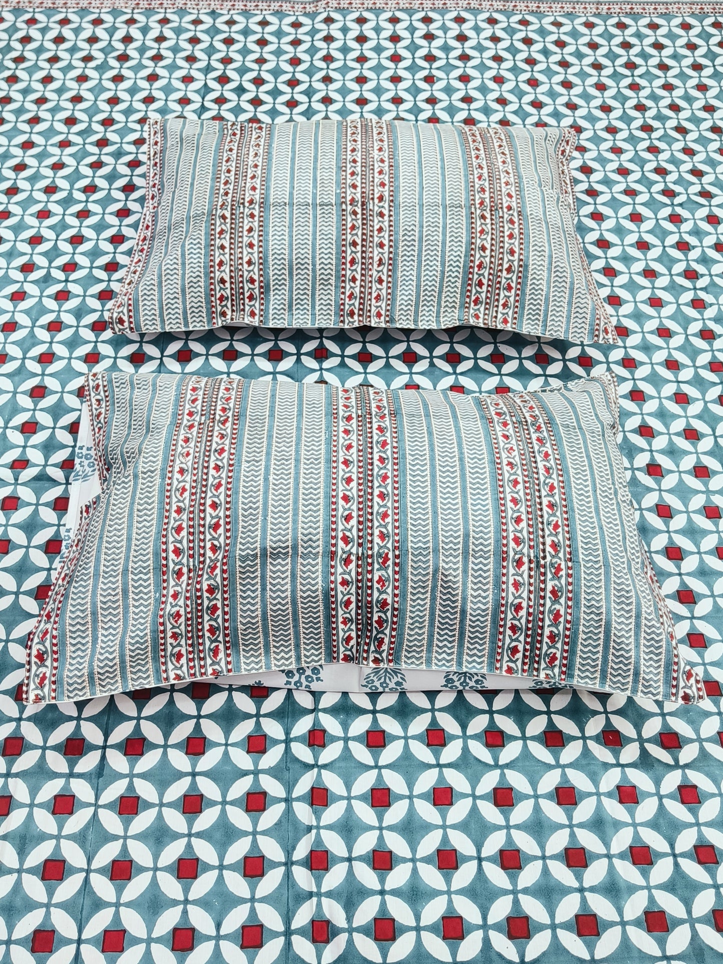 FRESH ARRIVAL Handblock Printed Premium Bedsheets (Dispatch Time 24 Hours)
