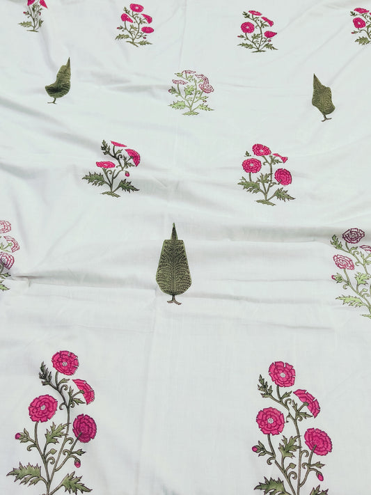 FRESH ARRIVAL Handblock Printed Premium Double Bed Dohars