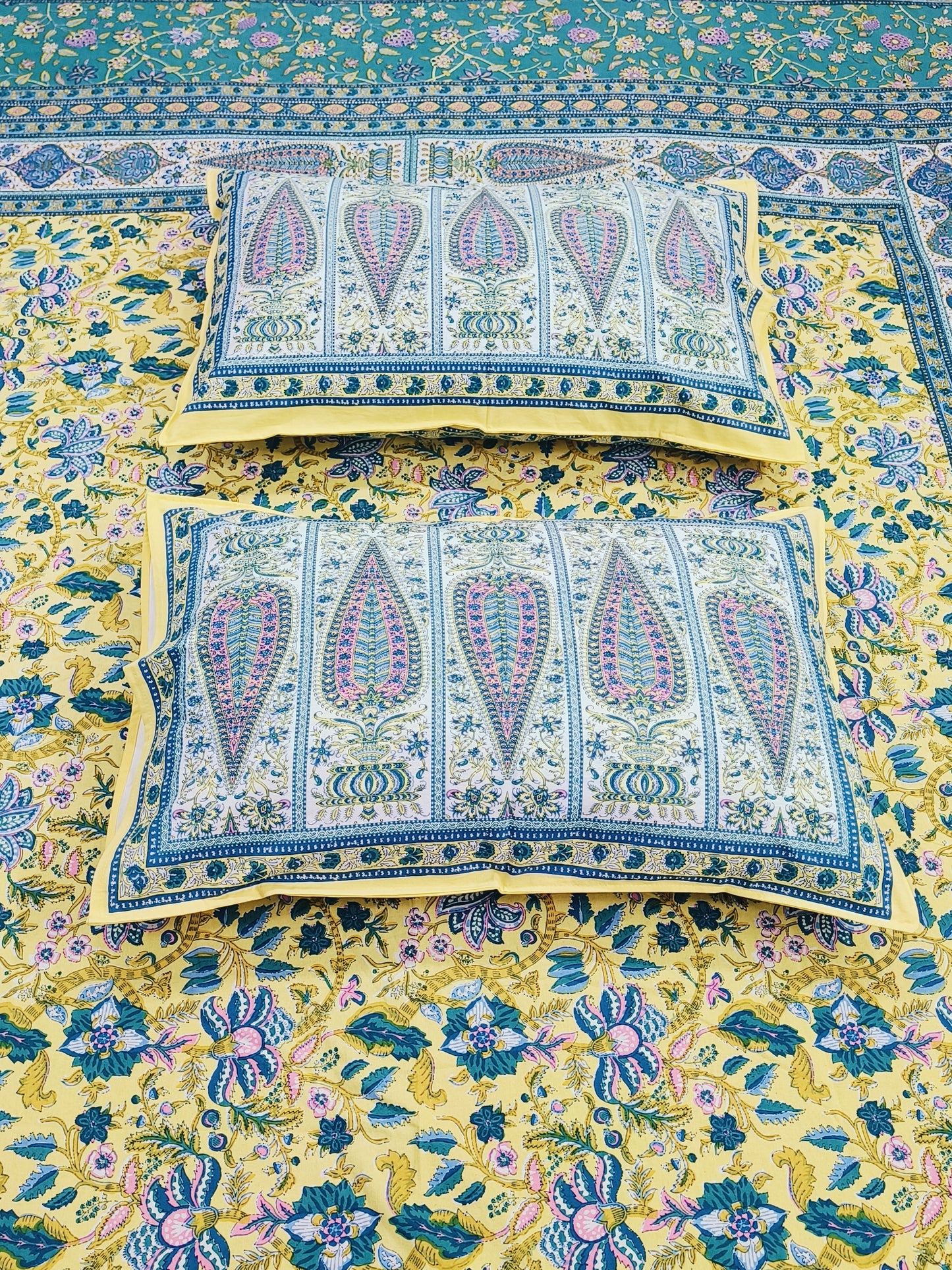 INDIAN Size Fitted Sheets