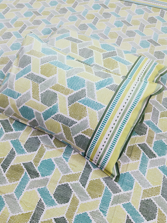 FRESH ARRIVALS Gulbahaar King Size Bedsheets(Dispatch Time 24 Hours)