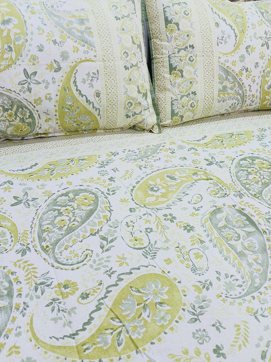 FRESH ARRIVALS Gulbahaar King Size Bedsheets(Dispatch Time 24 Hours)