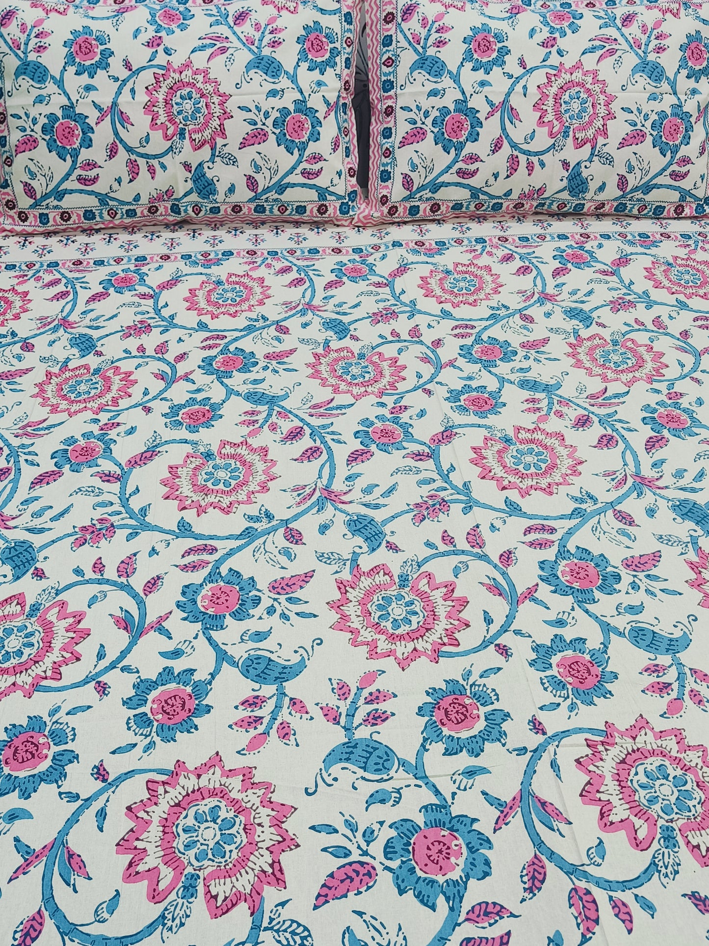 FRESH ARRIVAL! Floral Sadabahaar Bedsheets(Dispatch Time 24 Hours)