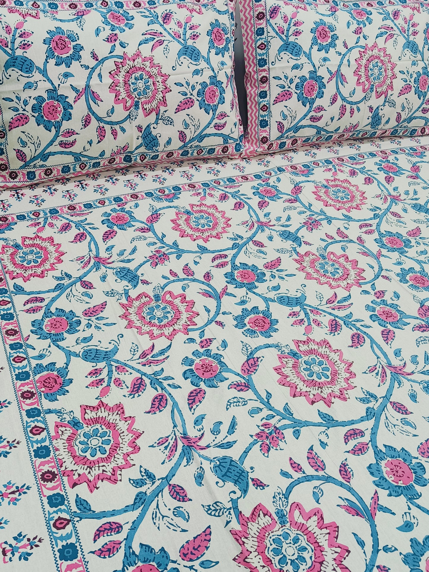 FRESH ARRIVAL! Floral Sadabahaar Bedsheets(Dispatch Time 24 Hours)