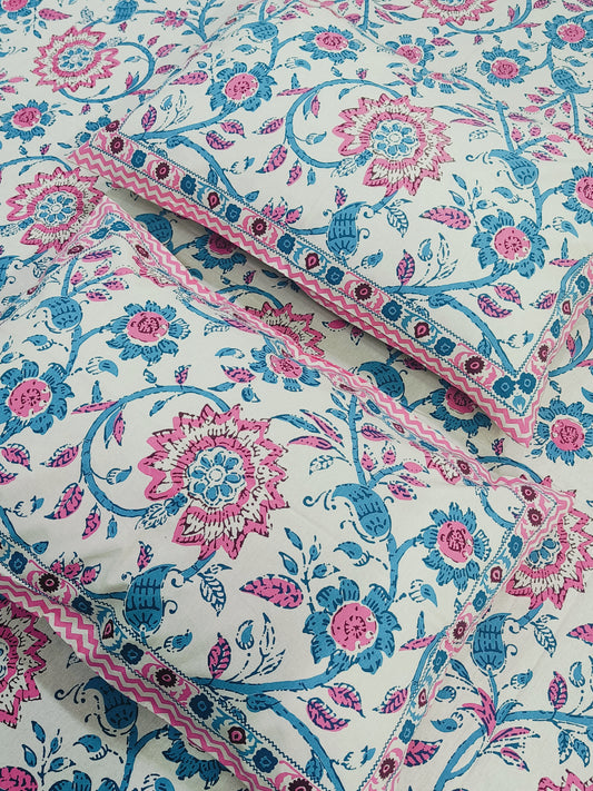 FRESH ARRIVAL! Floral Sadabahaar Bedsheets(Dispatch Time 24 Hours)