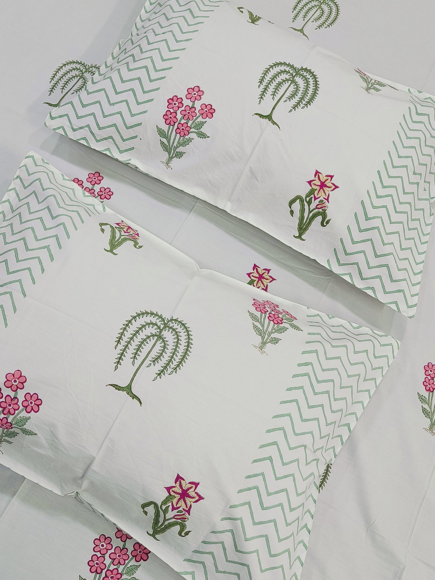 FRESH ARRIVAL Handblock Printed Premium Bedsheets (Dispatch Time 24 Hours)