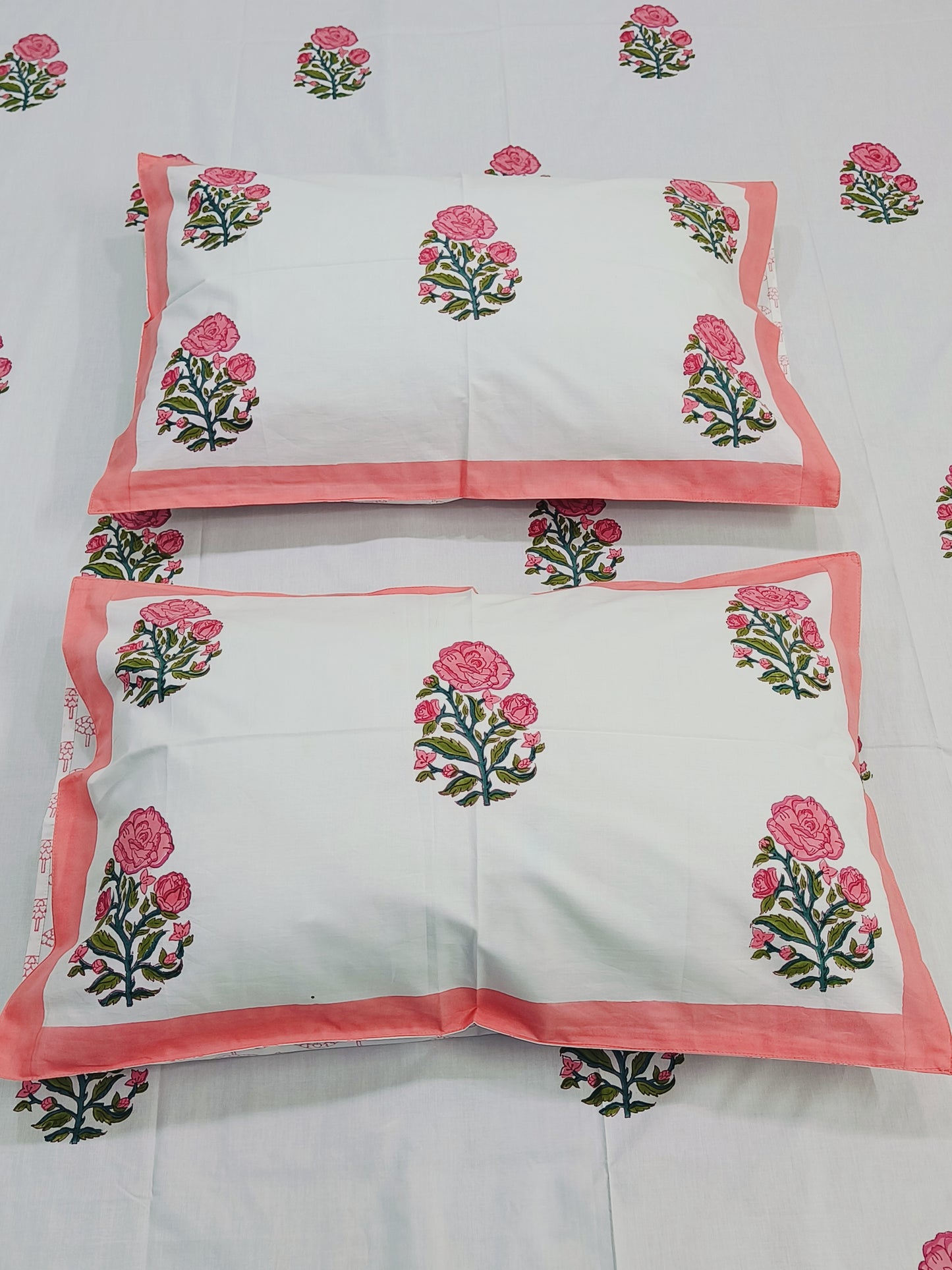FRESH ARRIVAL Handblock Printed Premium Bedsheets (Dispatch Time 24 Hours)