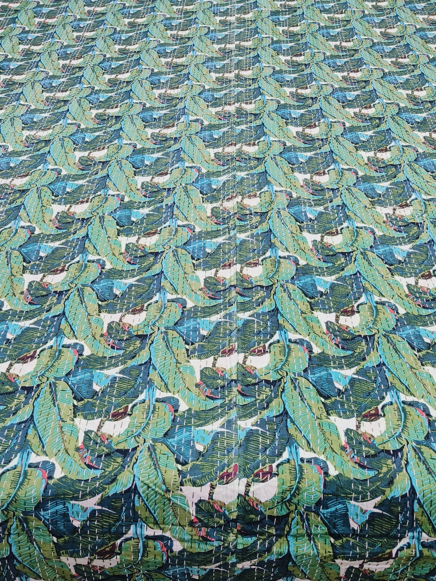 FRESH ARRIVAL Kantha Bedcovers Printed Premium
