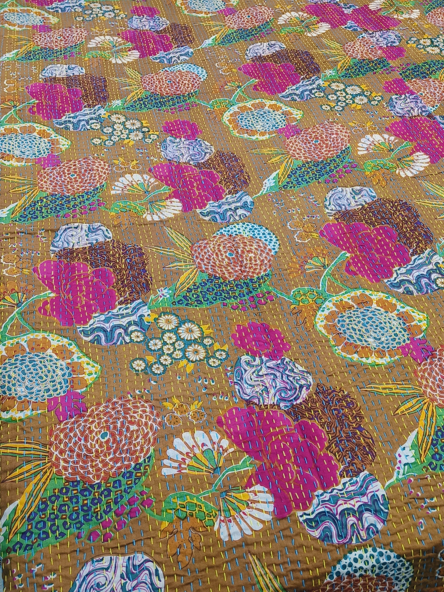 Kantha Bedcovers Printed Premium