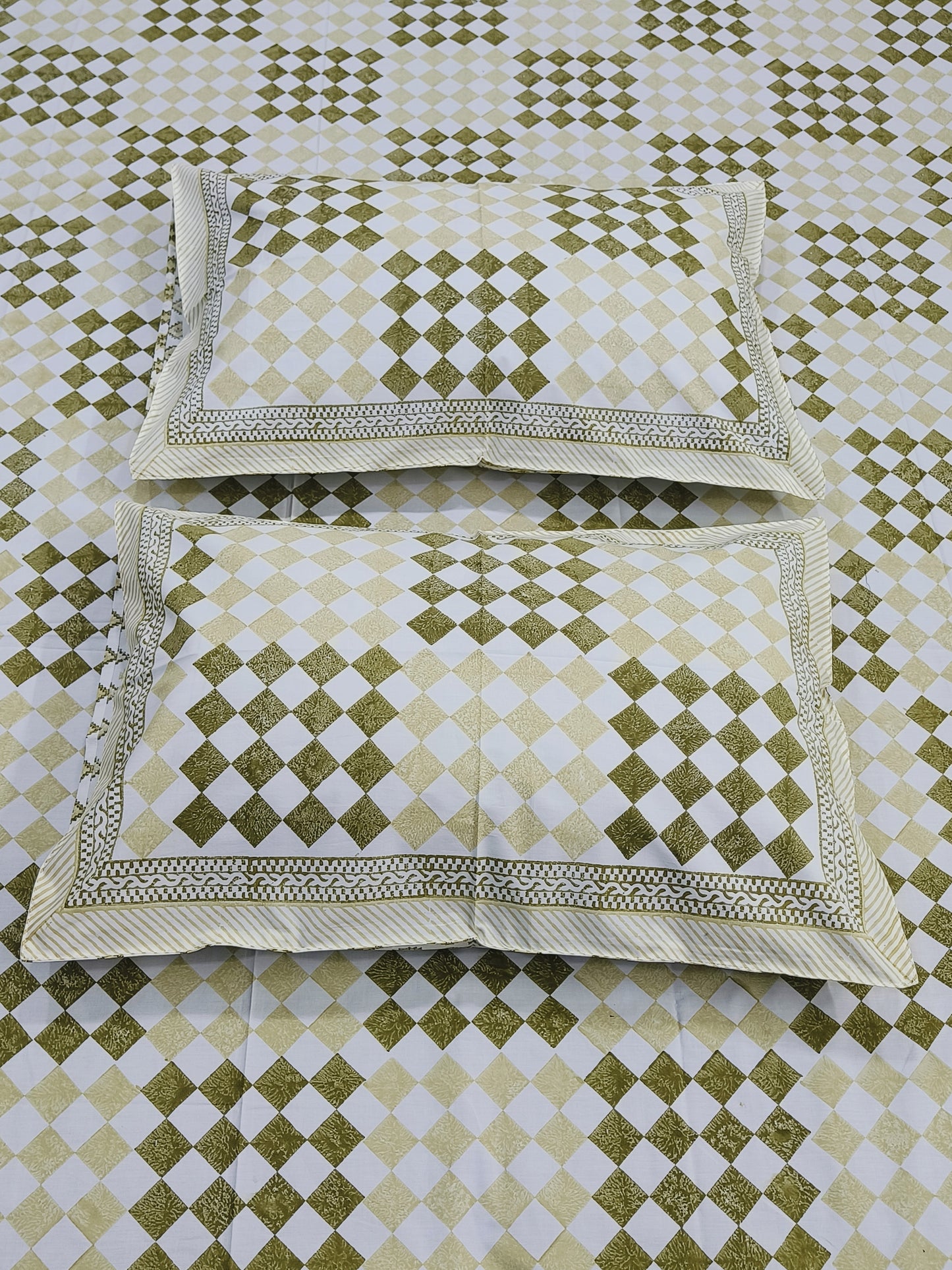FRESH ARRIVAL Handblock Printed Premium Bedsheets (Dispatch Time 24 Hours)