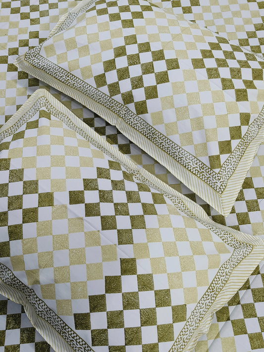 FRESH ARRIVAL Handblock Printed Premium Bedsheets (Dispatch Time 24 Hours)
