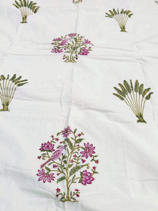 FRESH ARRIVAL Handblock Printed Premium Double Bed Dohars