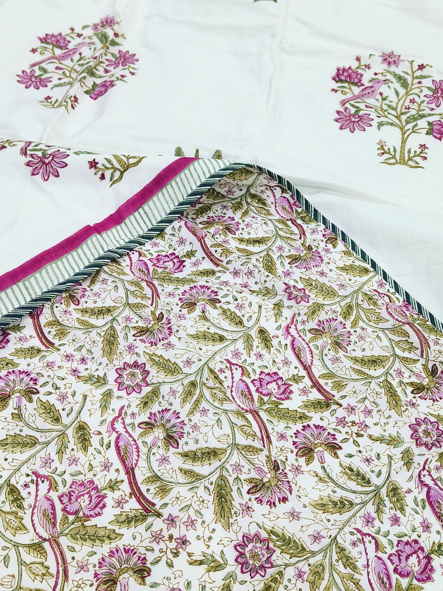 FRESH ARRIVAL Handblock Printed Premium Double Bed Dohars