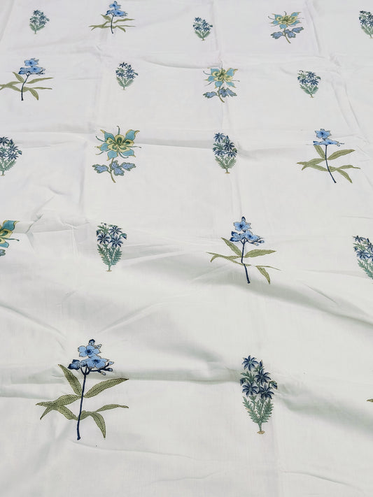 FRESH ARRIVAL Handblock Printed Premium Double Bed Dohars