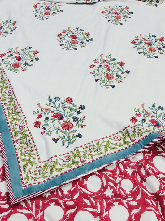 FRESH ARRIVAL Handblock Printed Premium Double Bed Dohars