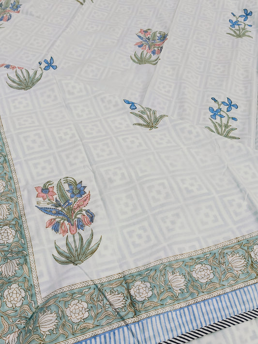 FRESH ARRIVAL Handblock Printed Premium Double Bed Dohars