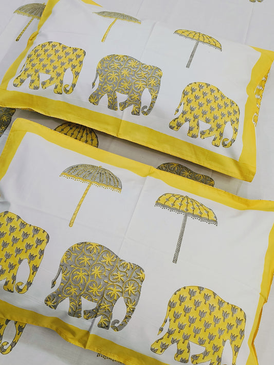 FRESH ARRIVAL Handblock Printed Premium Bedsheets (Dispatch Time 24 Hours)