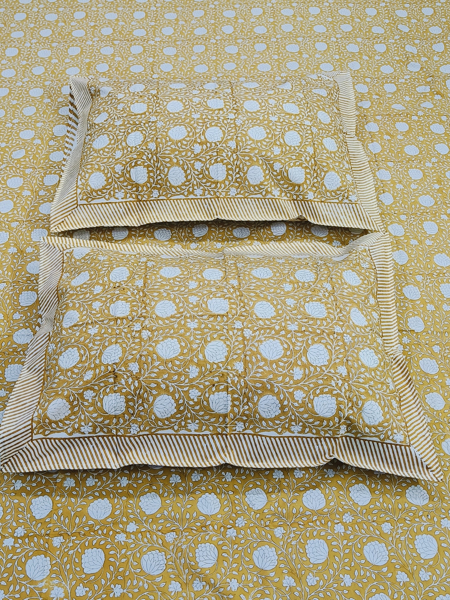 FRESH ARRIVAL Handblock Printed Premium Bedsheets (Dispatch Time 24 Hours)