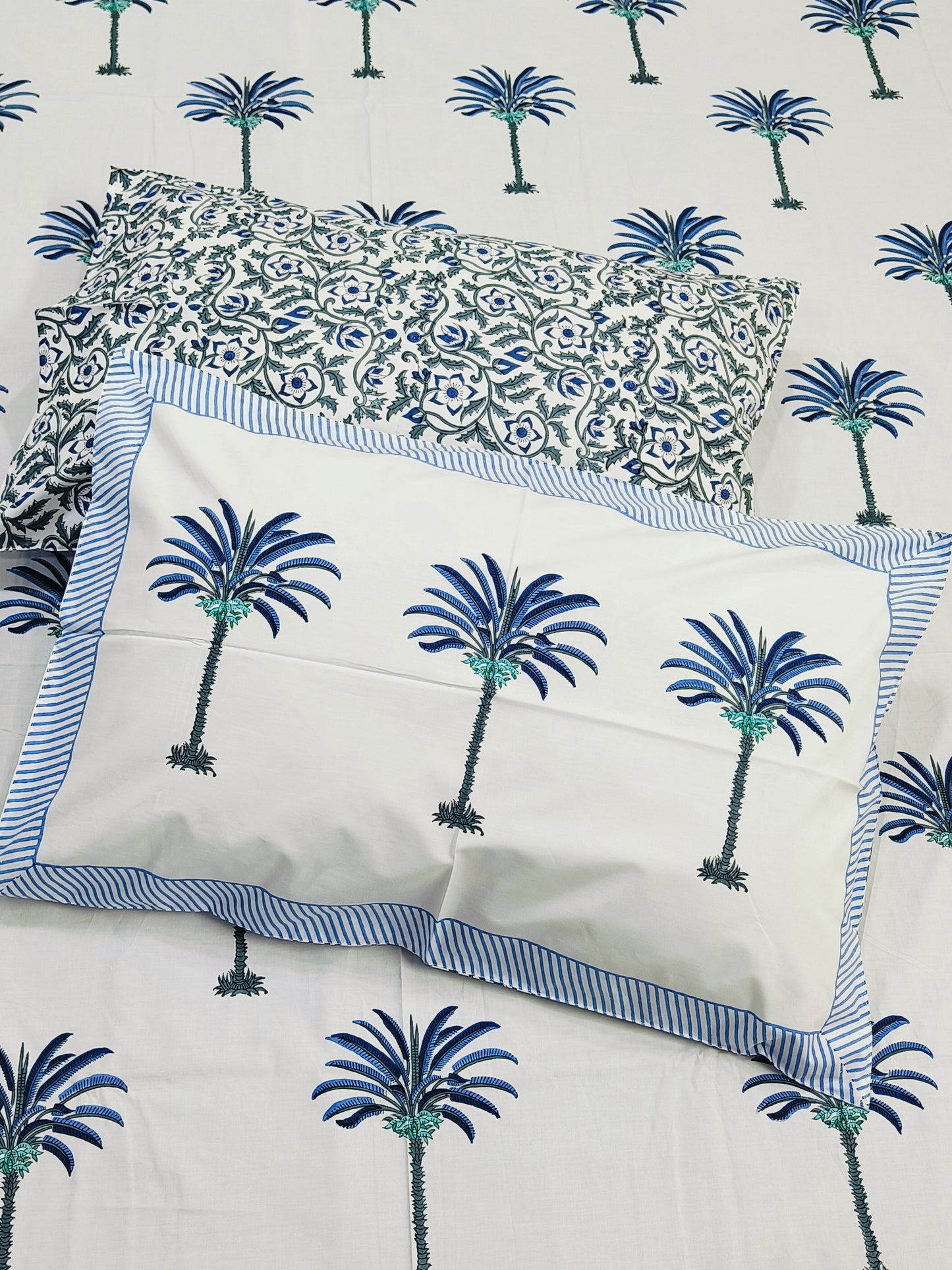 FRESH ARRIVAL Handblock Printed Premium Bedsheets(Dispatch Time 24 Hours)