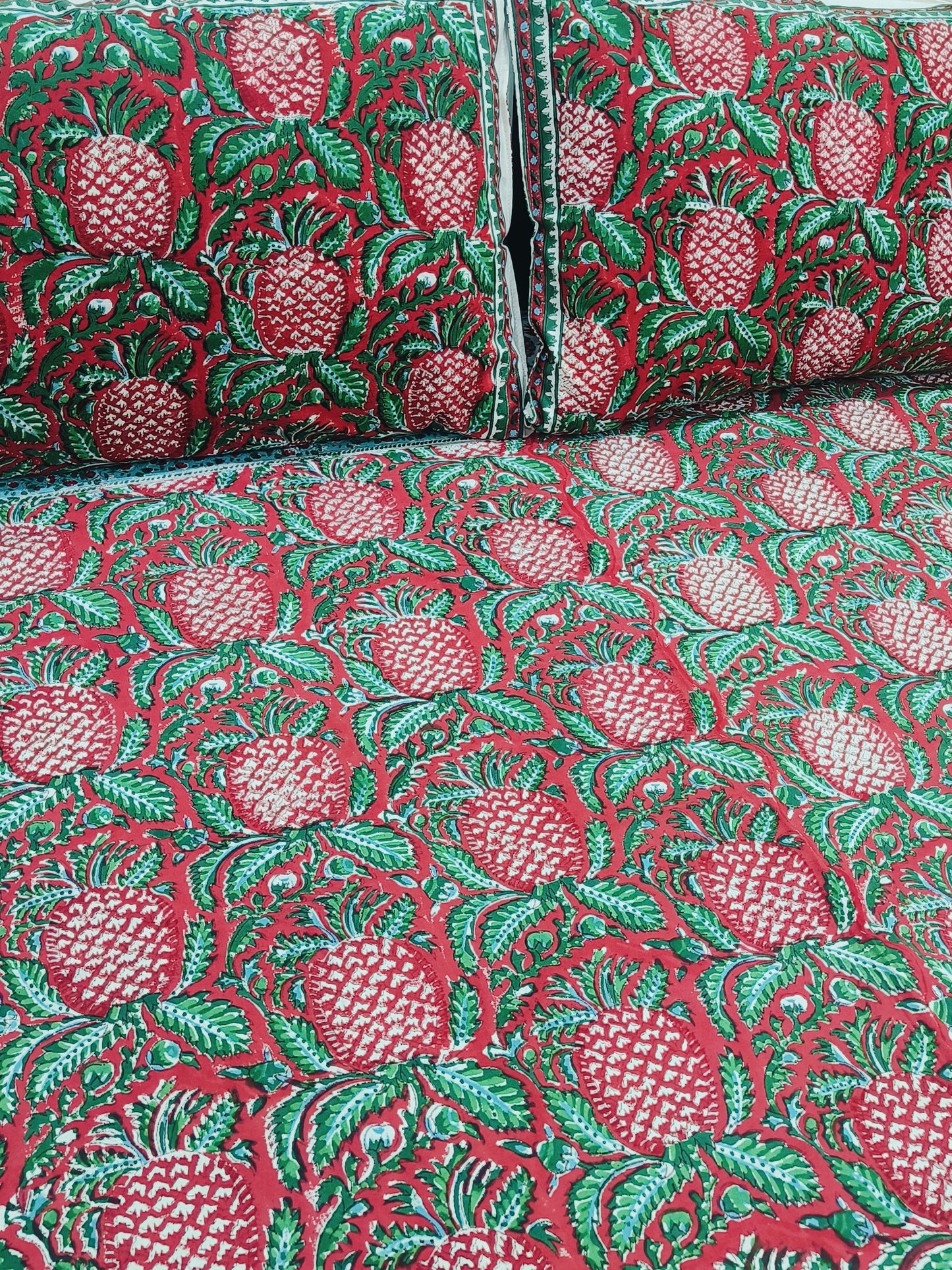 FRESH ARRIVAL Handblock Printed Premium Bedsheets(Dispatch Time 24 Hours)