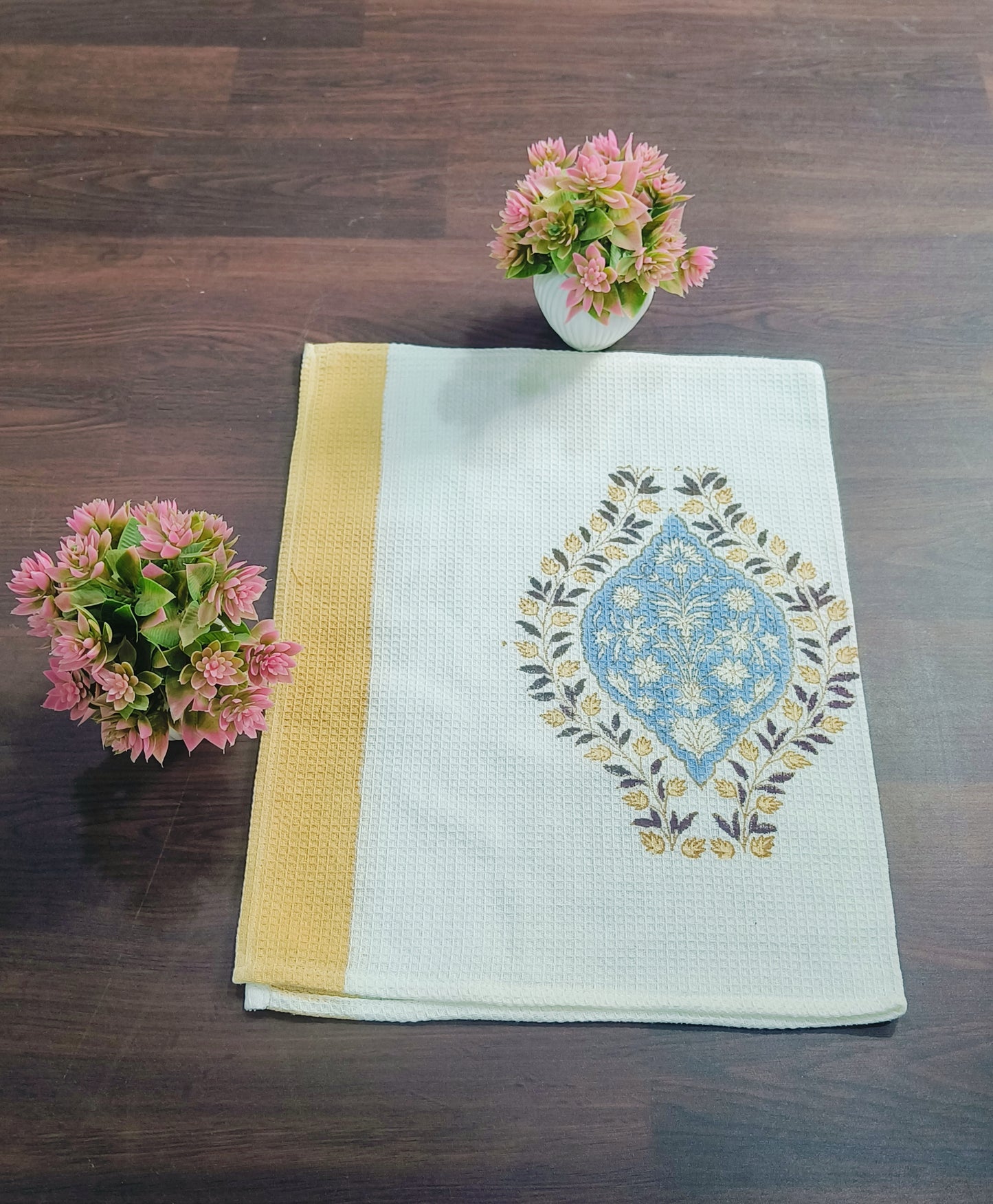Handblock Printed Hand Towels