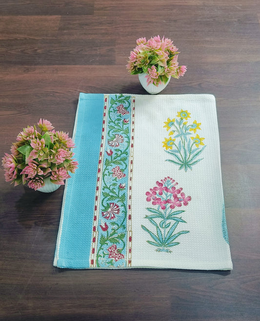 Handblock Printed Hand Towels