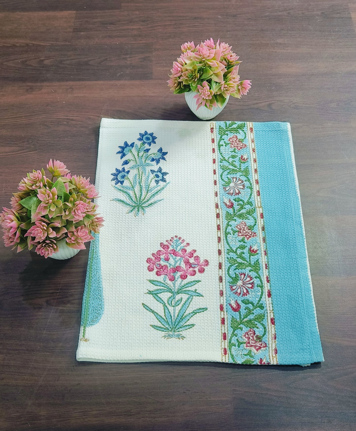 Handblock Printed Hand Towels