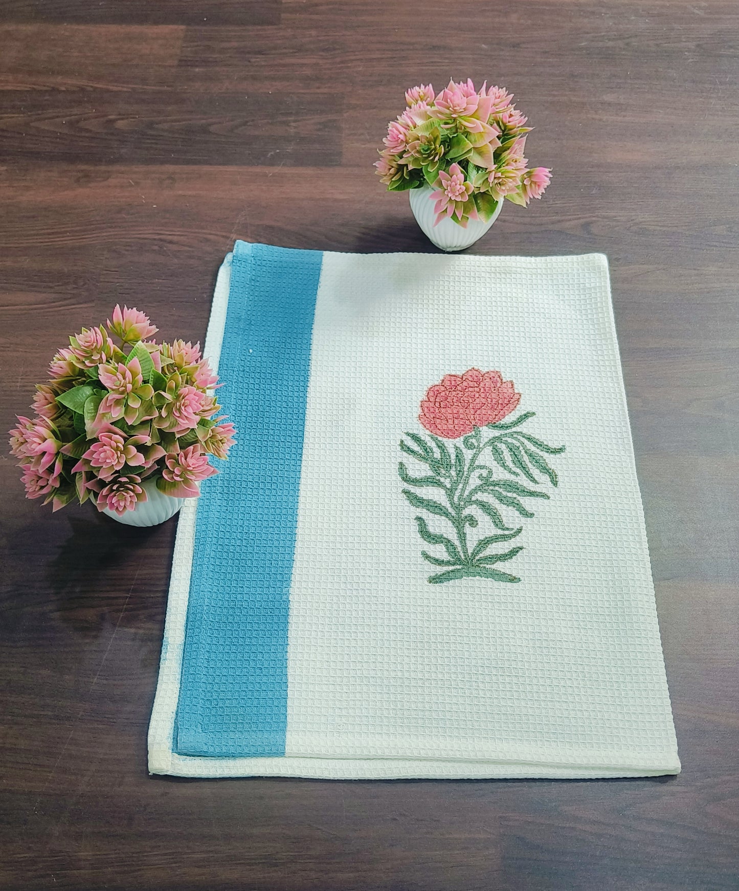 Handblock Printed Hand Towels