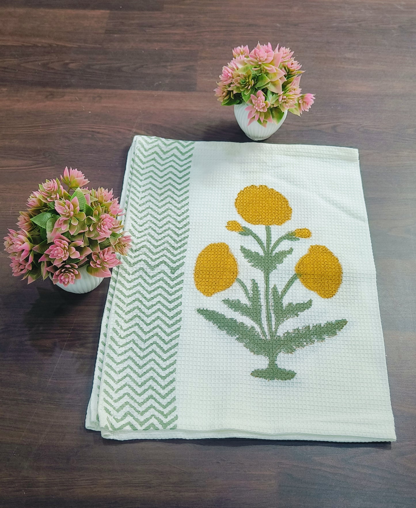 Handblock Printed Hand Towels