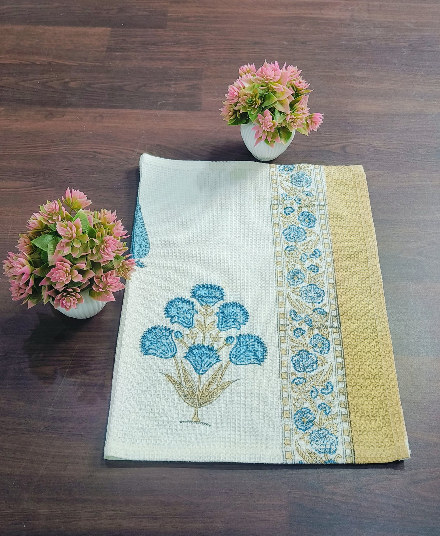 Handblock Printed Hand Towels