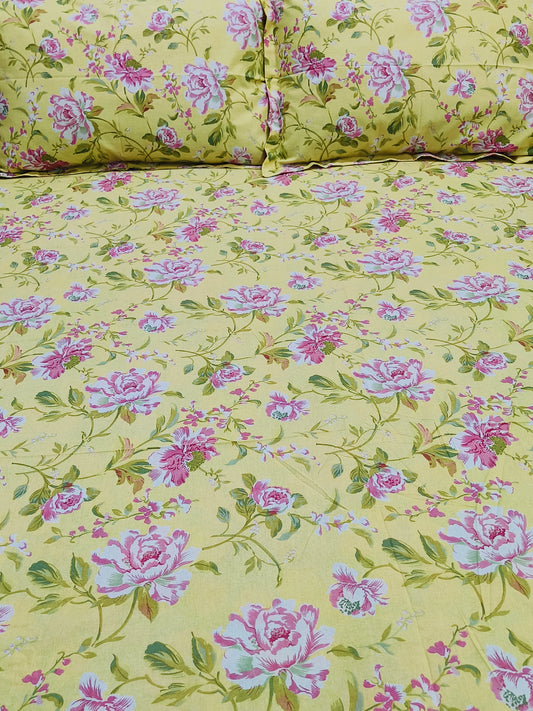 FRESH ARRIVAL! Floral Sadabahaar Bedsheets(Dispatch Time 24 Hours)