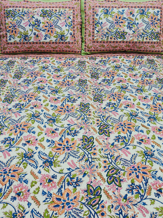 FRESH ARRIVAL! Floral Sadabahaar Bedsheets(Dispatch Time 24 Hours)