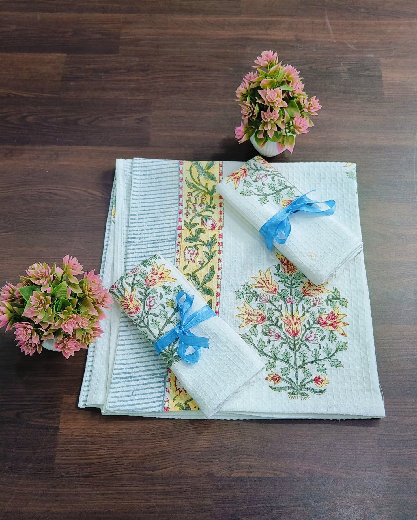 Handblock Printed Towels