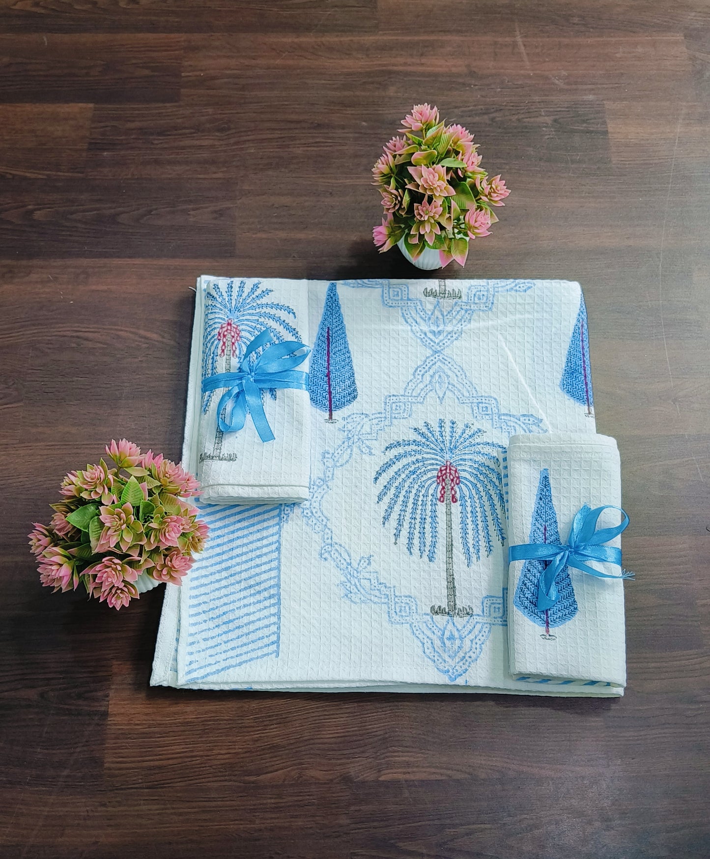 Handblock Printed Towels