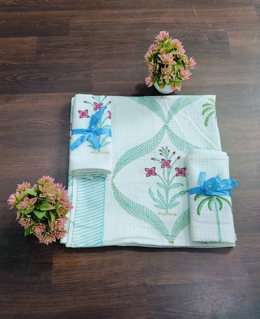 Handblock Printed Towels