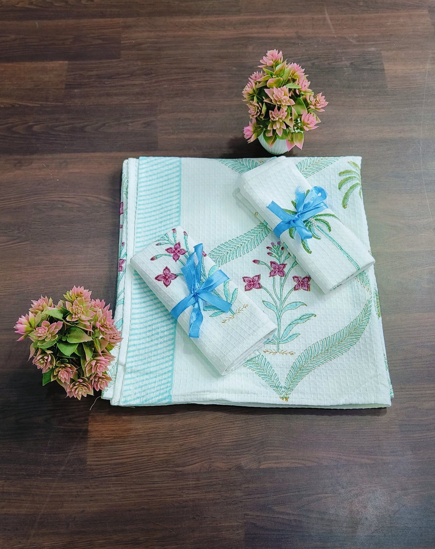 Handblock Printed Towels