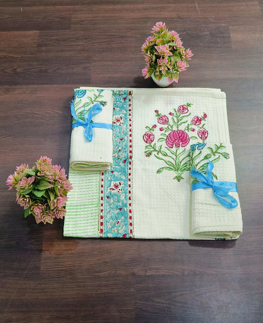 Handblock Printed Towels