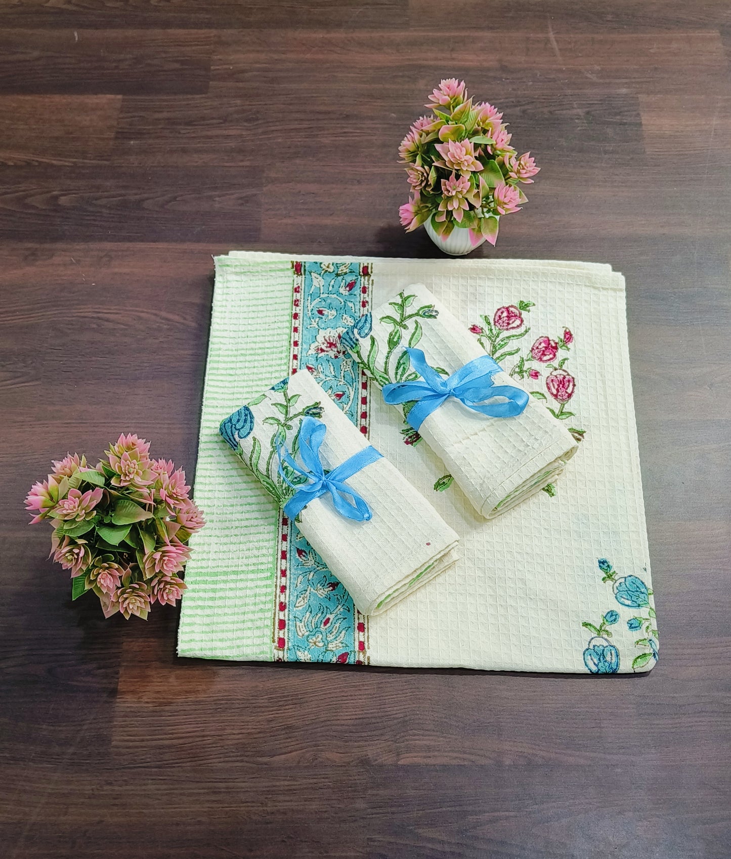Handblock Printed Towels