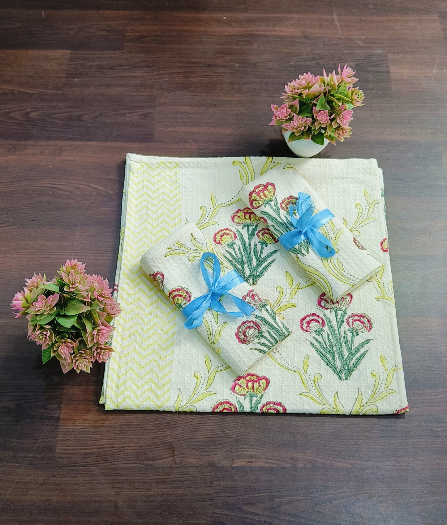 Handblock Printed Towels